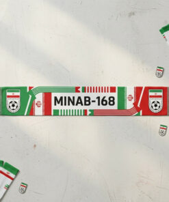 Global Soccer Event 2026 Minab-168 Football Scarf Elegant Pattern