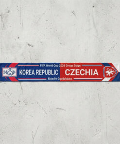 Global Soccer Event 2026 Korea Republic Vs Czechia Football Scarf Stadium Edition