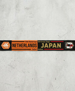 Global Soccer Event 2026 Netherlands Vs Japan Football Scarf Stadium Edition