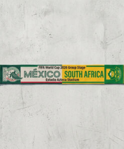 Global Soccer Event 2026 Mexico Vs South Africa Football Scarf Azteca Edition