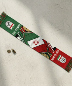Global Soccer Event 2026 Minab-168 Football Scarf National Crest