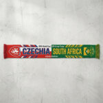Global Soccer Event 2026 Czechia Vs South Africa Football Scarf Match Souvenir