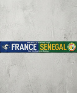 Global Soccer Event 2026 France Vs Senegal Football Scarf Two Tone