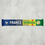Global Soccer Event 2026 France Vs Senegal Football Scarf Half Design
