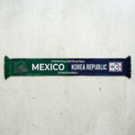 Global Soccer Event 2026 Mexico Vs Korea Republic Football Scarf Bold Graphics