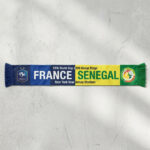 Global Soccer Event 2026 France Vs Senegal Football Scarf Vibrant Mix