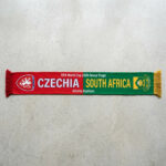 Global Soccer Event 2026 Czechia Vs South Africa Football Scarf Bold Typography
