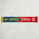 Global Soccer Event 2026 Sweden Vs Tunisia Football Scarf Two Sided