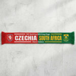 Global Soccer Event 2026 Czechia Vs South Africa Football Scarf Half Design