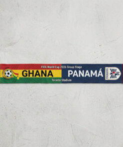 Global Soccer Event 2026 Ghana Vs Panama Football Scarf Two Tone