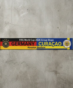 Global Soccer Event 2026 Germany Vs Curaçao Football Scarf Group Stage