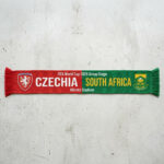 Global Soccer Event 2026 Czechia Vs South Africa Football Scarf Two Tone