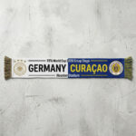 Global Soccer Event 2026 Germany Vs Curaçao Football Scarf Bold Typography
