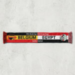Global Soccer Event 2026 Belgium Vs Egypt Football Scarf Group Stage