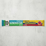 Global Soccer Event 2026 Uzbekistan Vs Colombia Football Scarf Match Souvenir