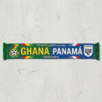 Global Soccer Event 2026 Ghana Vs Panama Football Scarf Match Souvenir
