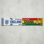 Global Soccer Event 2026 England Vs Ghana Football Scarf Group Stage