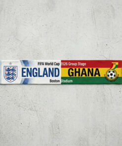 Global Soccer Event 2026 England Vs Ghana Football Scarf Group Stage