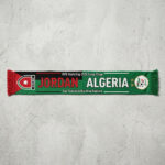 Global Soccer Event 2026 Jordan Vs Algeria Football Scarf Stadium Edition