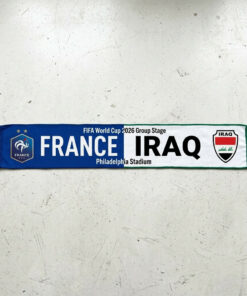 Global Soccer Event 2026 France Vs Iraq Football Scarf Group Stage