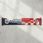 Global Soccer Event 2026 Panama Vs Croatia Football Scarf Match Souvenir