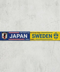 Global Soccer Event 2026 Japan Vs Sweden Football Scarf Matchday Souvenir