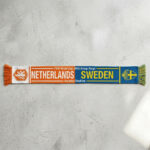 Global Soccer Event 2026 Netherlands Vs Sweden Football Scarf Houston Edition