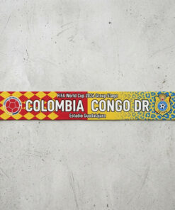Global Soccer Event 2026 Colombia Vs Congo DR Football Scarf Group Stage