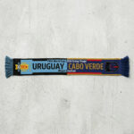 Global Soccer Event 2026 Uruguay Vs Cabo Verde Football Scarf Color Block