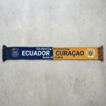 Global Soccer Event 2026 Ecuador Vs Curaçao Football Scarf Kansas Edition