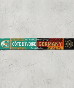 Global Soccer Event 2026 Côte D’Ivoire Vs Germany Football Scarf National Crests