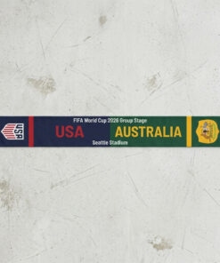 Global Soccer Event 2026 USA Vs Australia Football Scarf Color Block