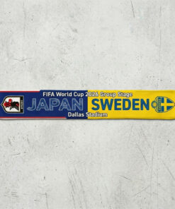 Global Soccer Event 2026 Japan Vs Sweden Football Scarf Split Design