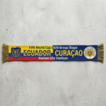 Global Soccer Event 2026 Ecuador Vs Curaçao Football Scarf Match Souvenir