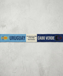 Global Soccer Event 2026 Uruguay Vs Cabo Verde Football Scarf Miami Edition
