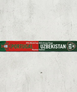 Global Soccer Event 2026 Portugal Vs Uzbekistan Football Scarf Knitted Texture