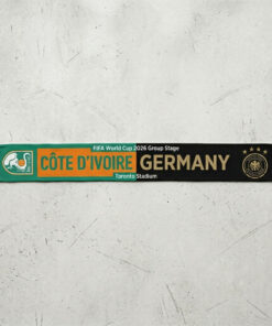 Global Soccer Event 2026 Côte D’Ivoire Vs Germany Football Scarf Toronto Edition