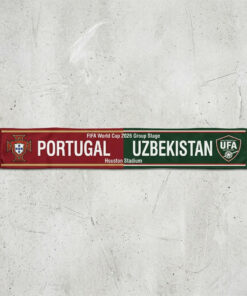 Global Soccer Event 2026 Portugal Vs Uzbekistan Football Scarf Double Sided