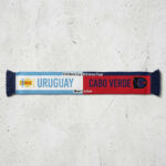 Global Soccer Event 2026 Uruguay Vs Cabo Verde Football Scarf Group Stage