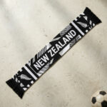 New Zealand Scarf Global Soccer Event 2026 High Quality Red Tassel Ends