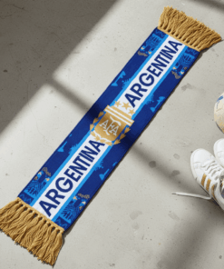 Global Soccer Event 2026 Argentina Scarf Striking Team Pride