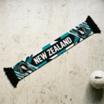 New Zealand Scarf Global Soccer Event 2026 Bold Geometric Stripe Design Panel