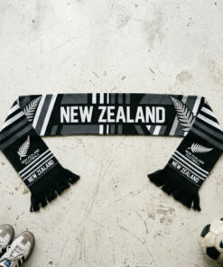 New Zealand Scarf Global Soccer Event 2026 Distinctive Multiple Fern Pattern