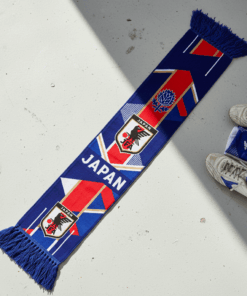 Japan Scarf Global Soccer Event 2026 Heritage Crest Graphics