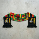 Global Soccer Event 2026 Ghana Scarf Bold Color Block