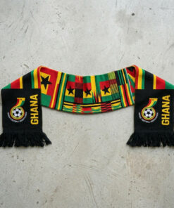 Global Soccer Event 2026 Ghana Scarf Bold Color Block