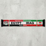 Global Soccer Event 2026 Egypt Vs Iraq Football Scarf Group Stage