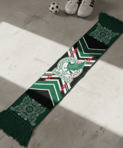 Mexico Scarf Global Soccer Event 2026 With Unique Geometric Pattern