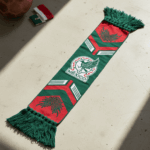 Mexico Scarf Global Soccer Event 2026 Showcasing Detailed Graphic Elements