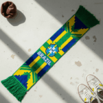 Global Soccer Event 2026 Brazil Scarf Official Team Colors